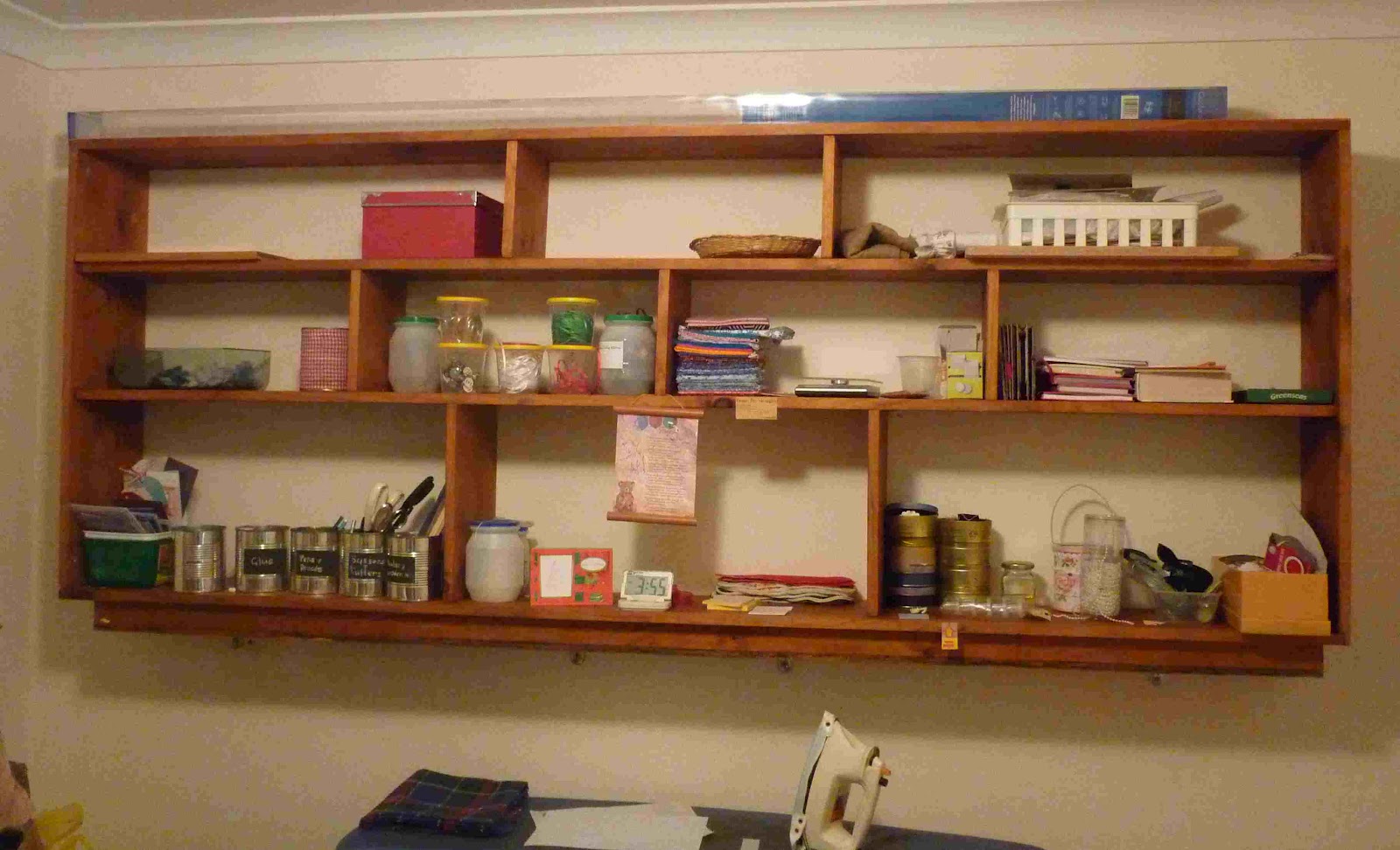 Simpleliving A Wooden Shelving Unit We found On The Kerb Side Rubbish