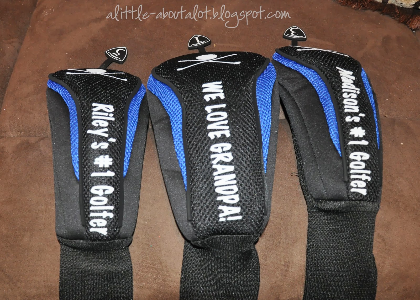 a little about A LOT Personalized Golf Club Covers