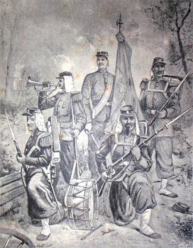 "LLAMADA DE SOCORRO” del Ejército Nacional (Hoy Ejército Argentino) (1864-1870)