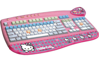 Hello Kitty computer keyboard