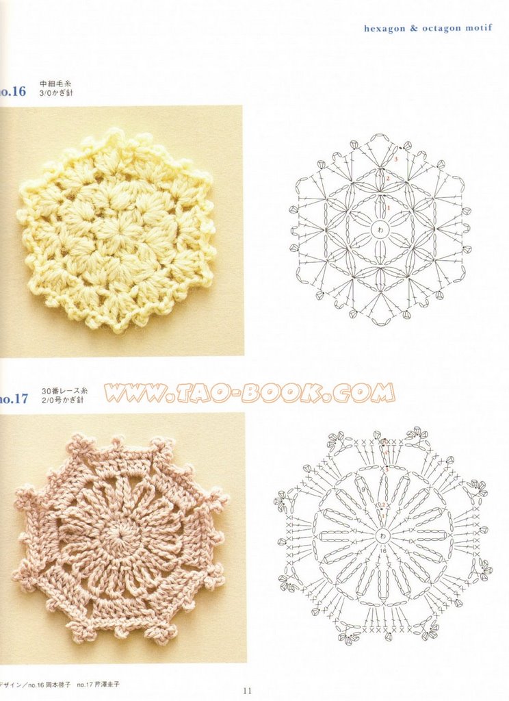 Solo esquemas y diseños de crochet: MODULOS