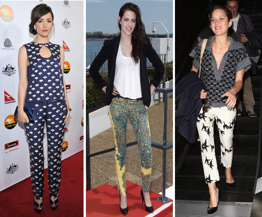 Haute on the Spot Style What to Wear with Patterned Pants?