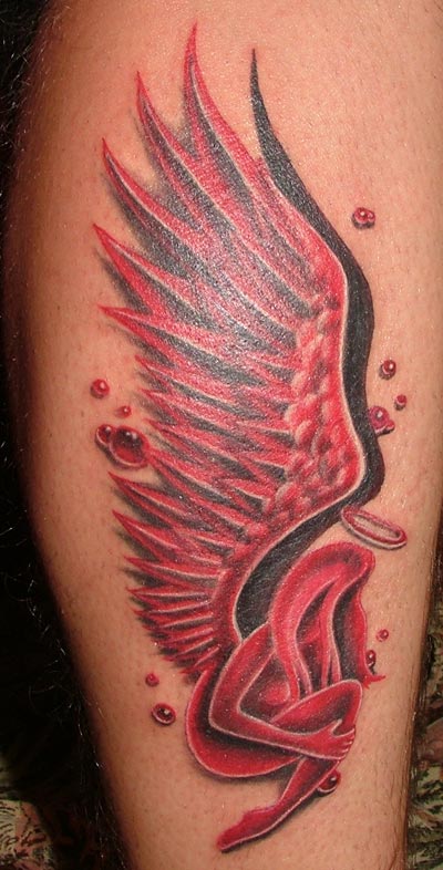 Afrenchieforyourthoughts Full Pics Of Angel Wings Tattoos