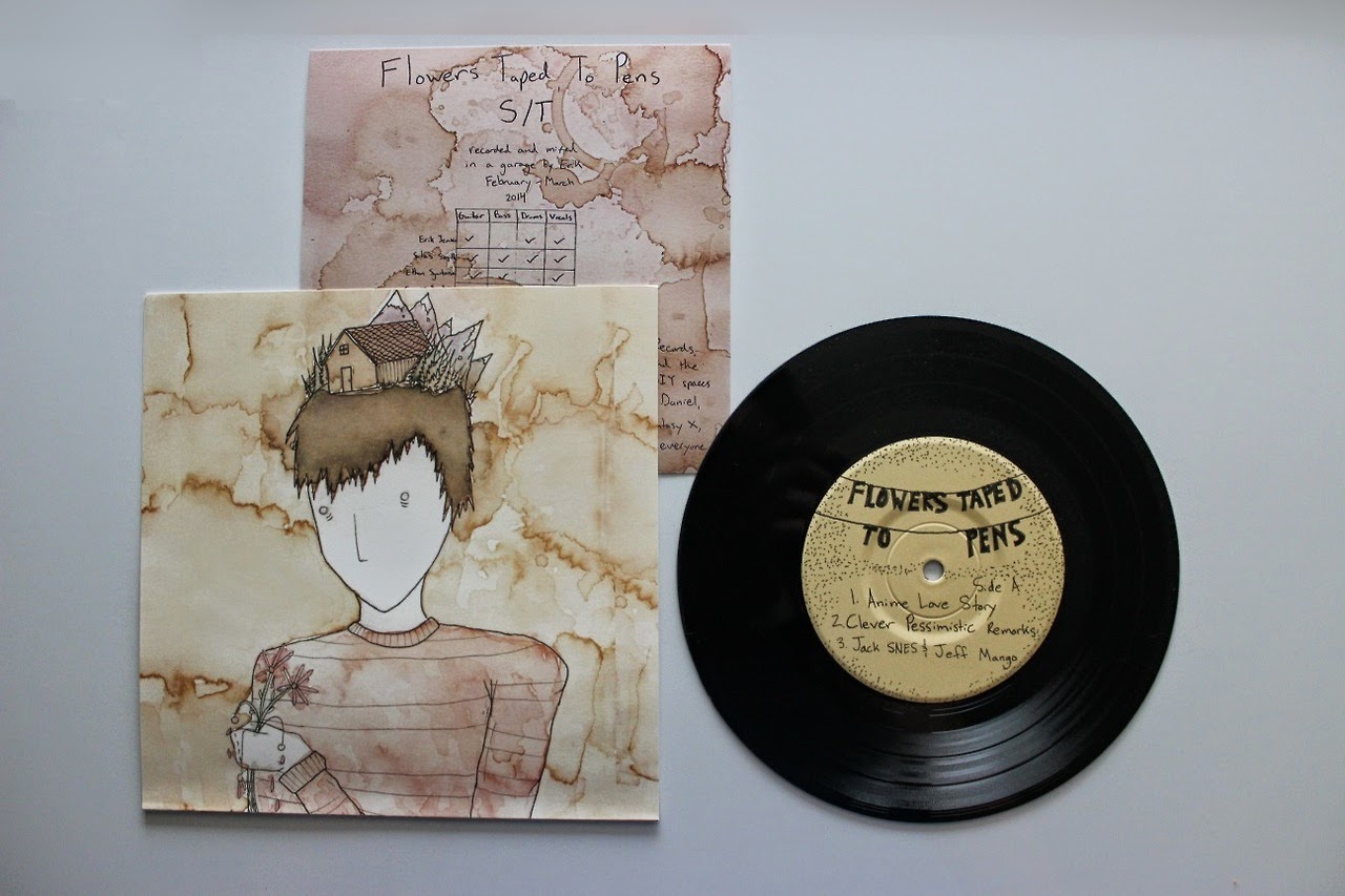 RottenYoungEarth Flowers Taped To Pens 7"