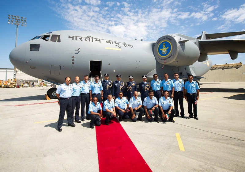 Indian Air Force Receives 2nd C17 Globemaster III Heavy Lift Transport