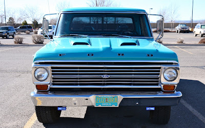 ford camper f250 special 1969 cowl peep street induction dual