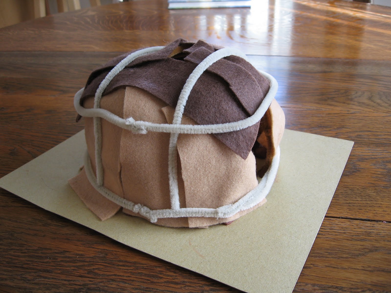 Almost Unschoolers Pipe Cleaner Wigwam