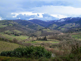 Tuscany landscapes and vineyards