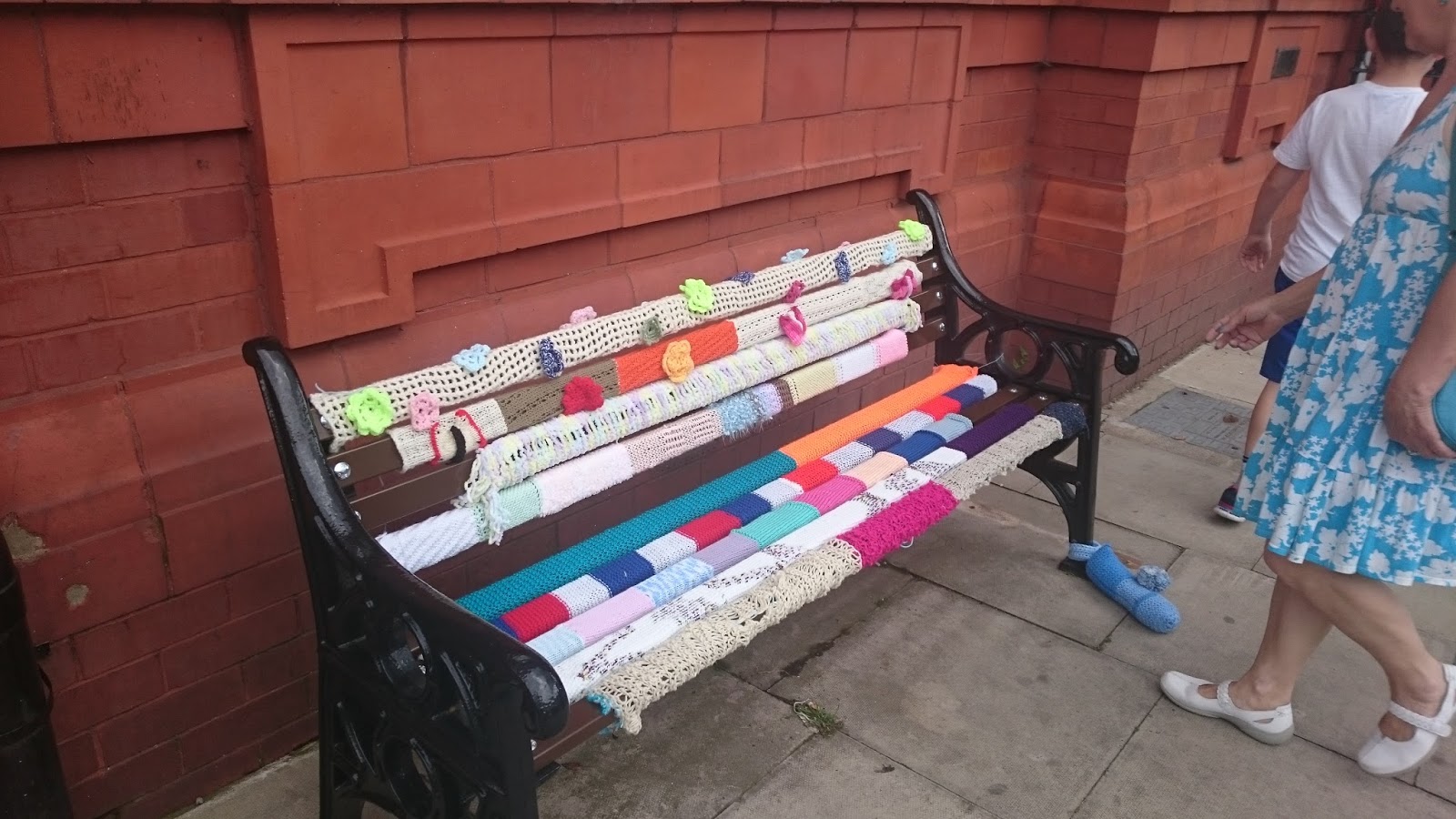 Westhoughton Yarn Bombing Event Crochet Addict UK