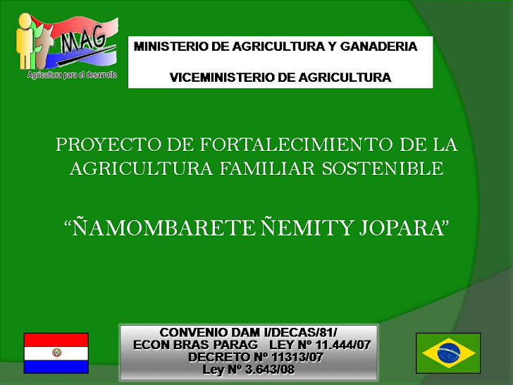 PROYECTO AGRICULTURA FAMILIAR
