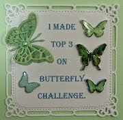 Top 5 (2 extra for challenge No. 10!) on the Butterfly Challenge