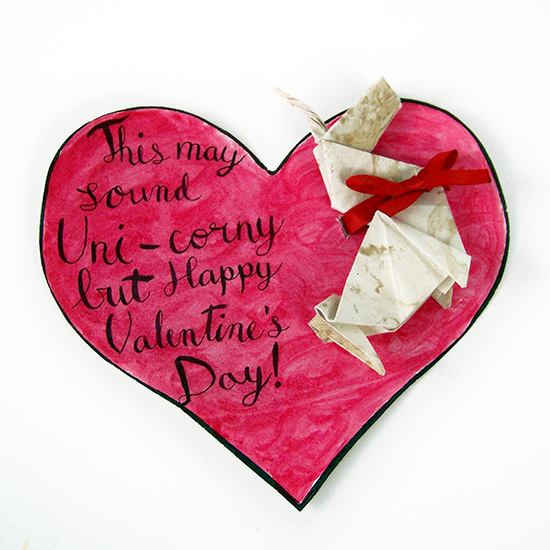 Diy unicorn valentines box The Cwafty Blog: Tutorial Tuesday: Unicorn Valentines Day Card + Printable