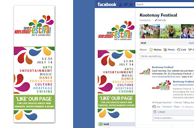 kootenay festival facebook page profile banner