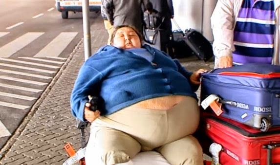 Obese woman dies after she was deemed 'too fat' to fly