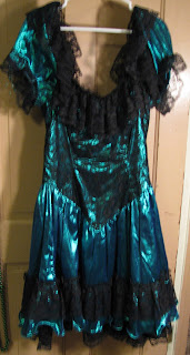 prom saloon dress sz 1511 karen oregon ave grande costume collection la retro look