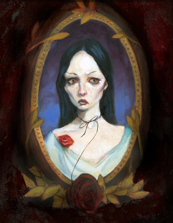 Professora Alcione Costa O retrato oval