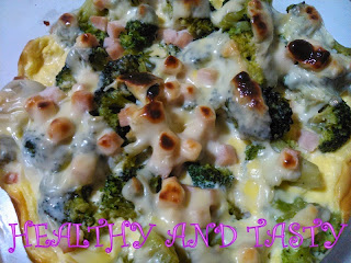 Gratinado De Brócoli Y Pavo
