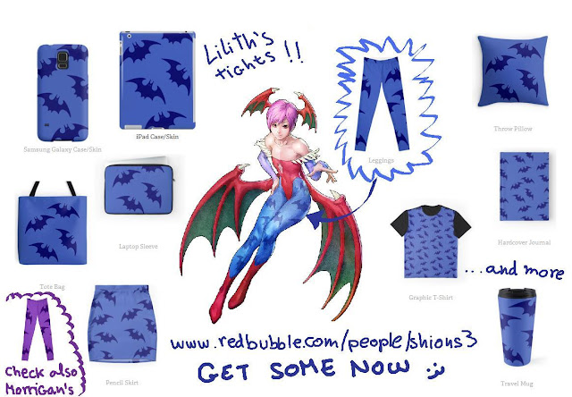 http://www.redbubble.com/people/shions3/works/18630622-lilith-darkstalkers-tights-print?c=460154-cosplay-prints