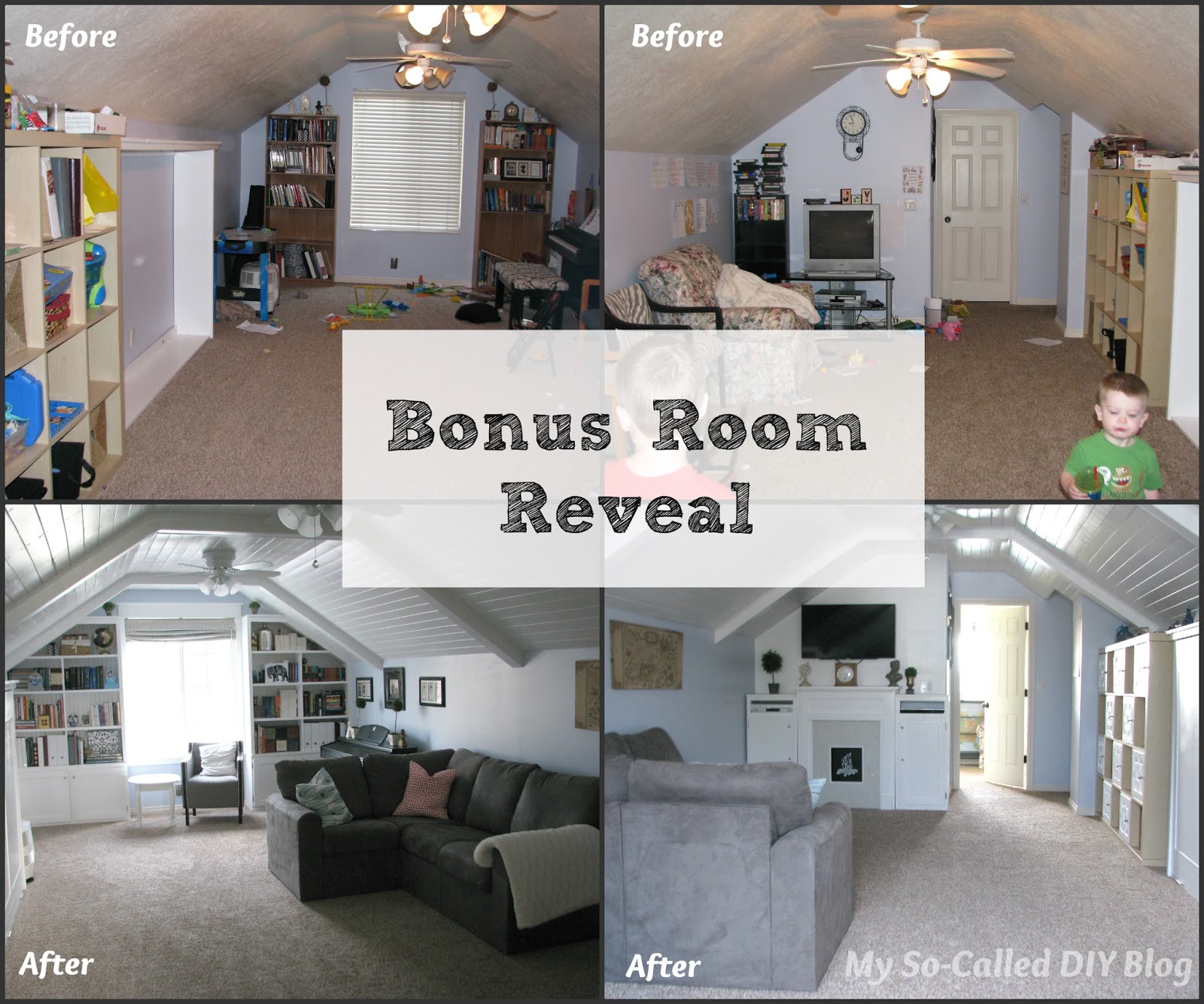 My SoCalled DIY Blog Bonus Room Reveal!