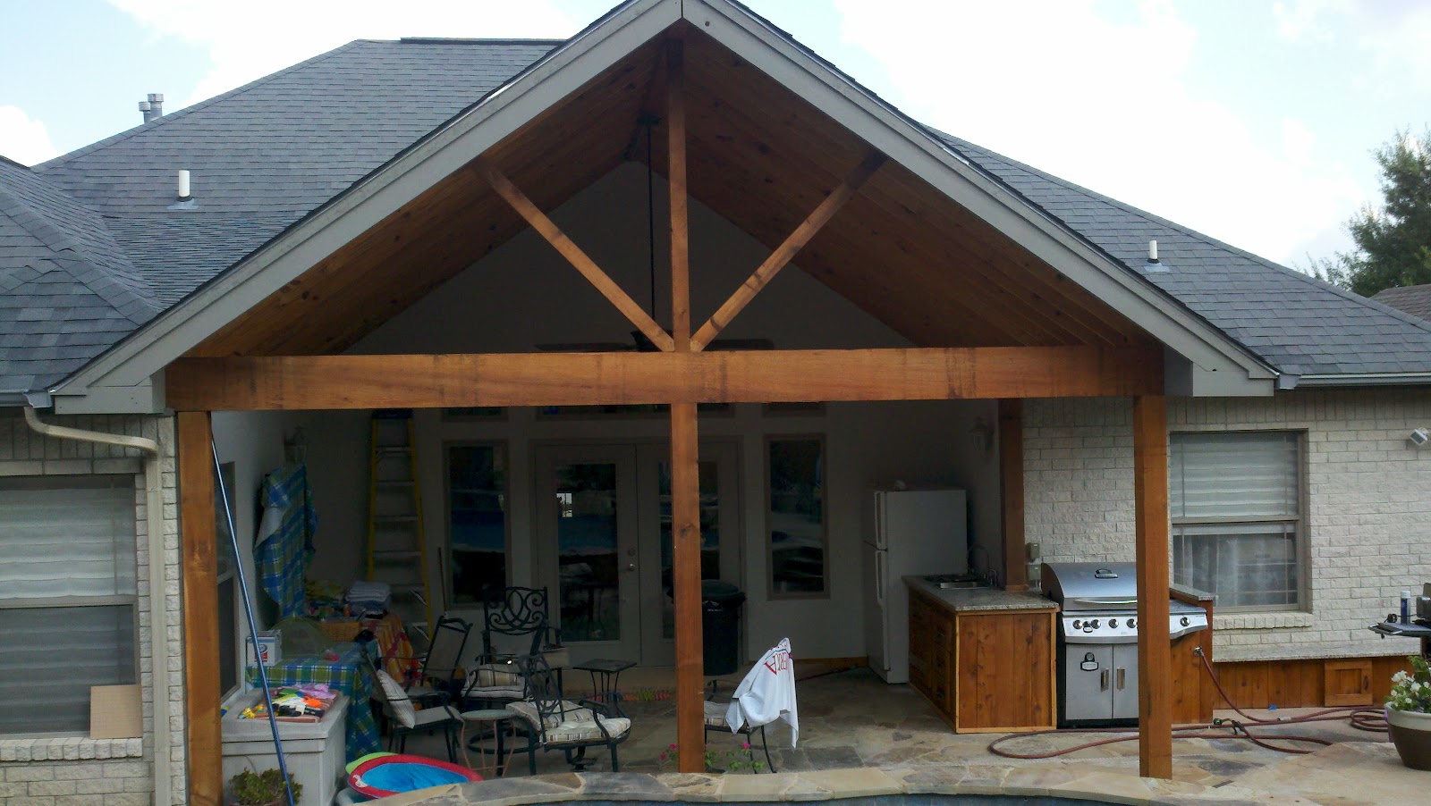 Covered Porch Pictures | parker homes renovations covered porch with outdoor kitchen Covered Porch Pictures | parker homes renovations covered porch with outdoor kitchen