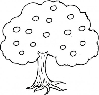 árbol Dibujos Para Colorear