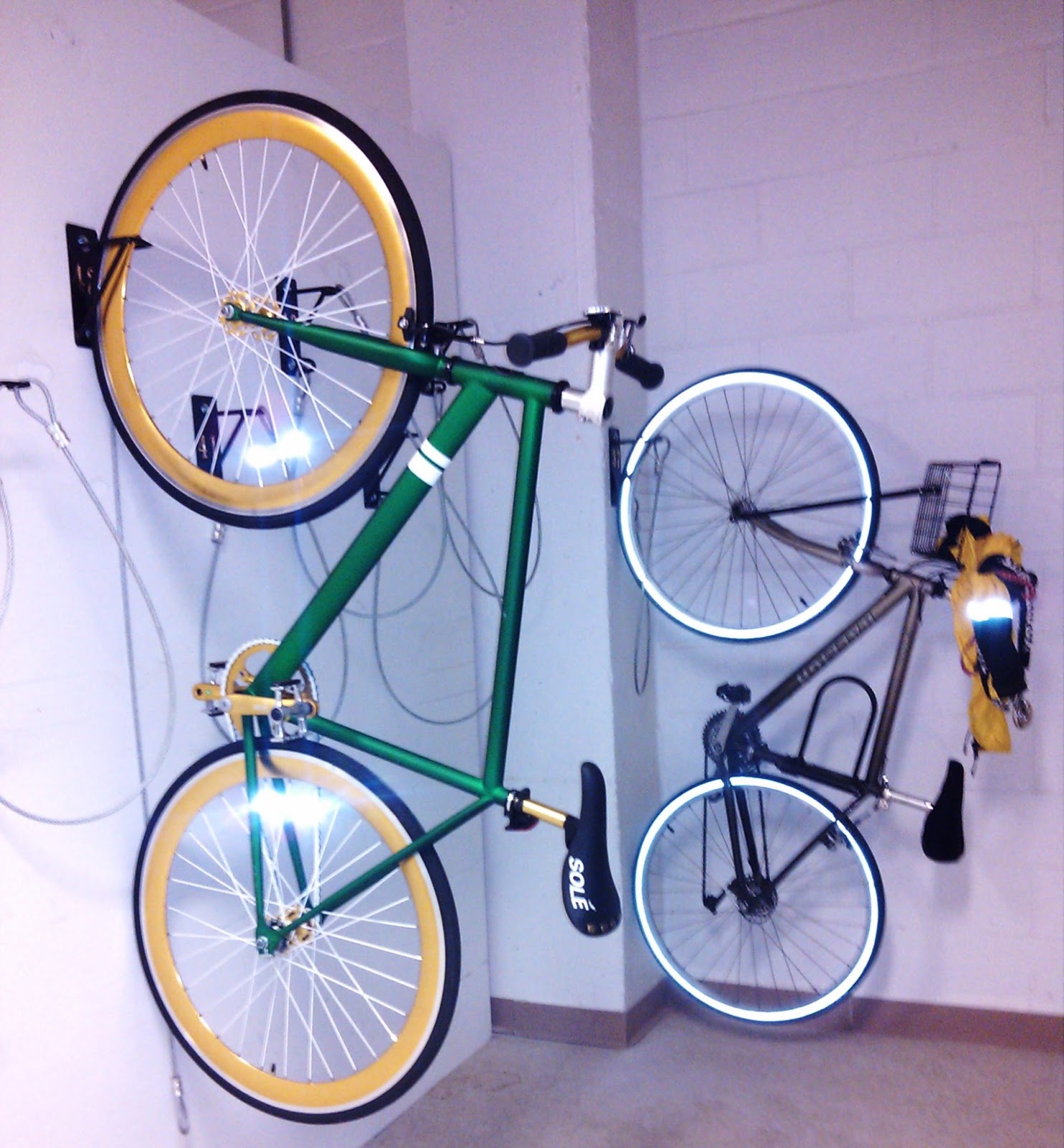 Wall Mount Bike Brackets NYC NYC Bike Room Solutions. Free Bike Room