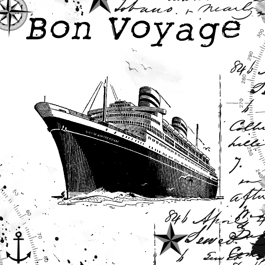 bon voyage banner printable