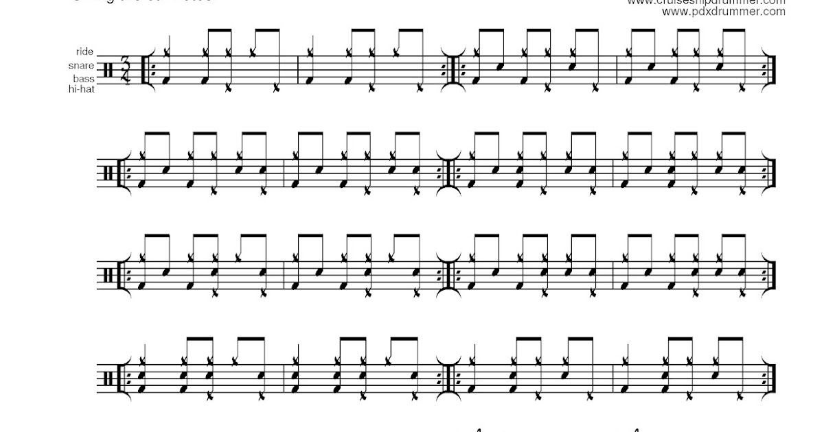 Cruise Ship Drummer! More fun with waltzes