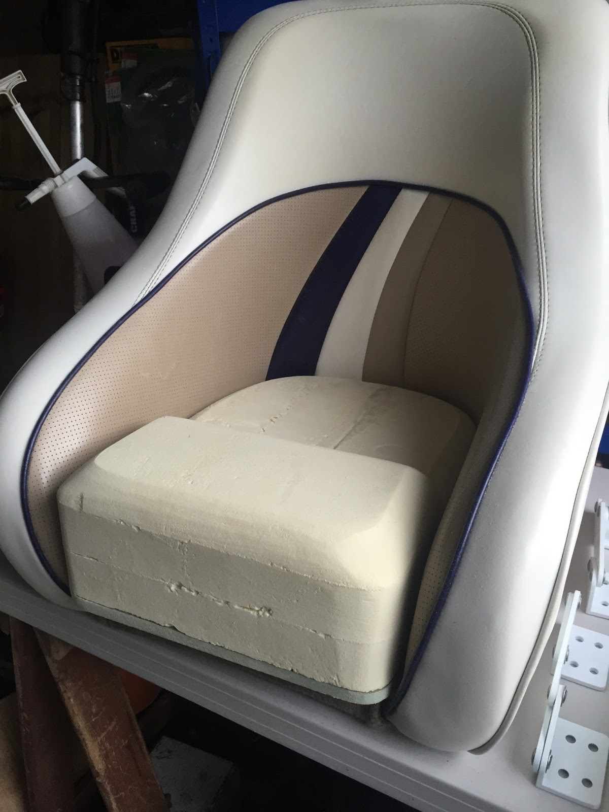 How to Convert Standard Malibu Sunsetter Seat to a FlipUp Bolster Seat