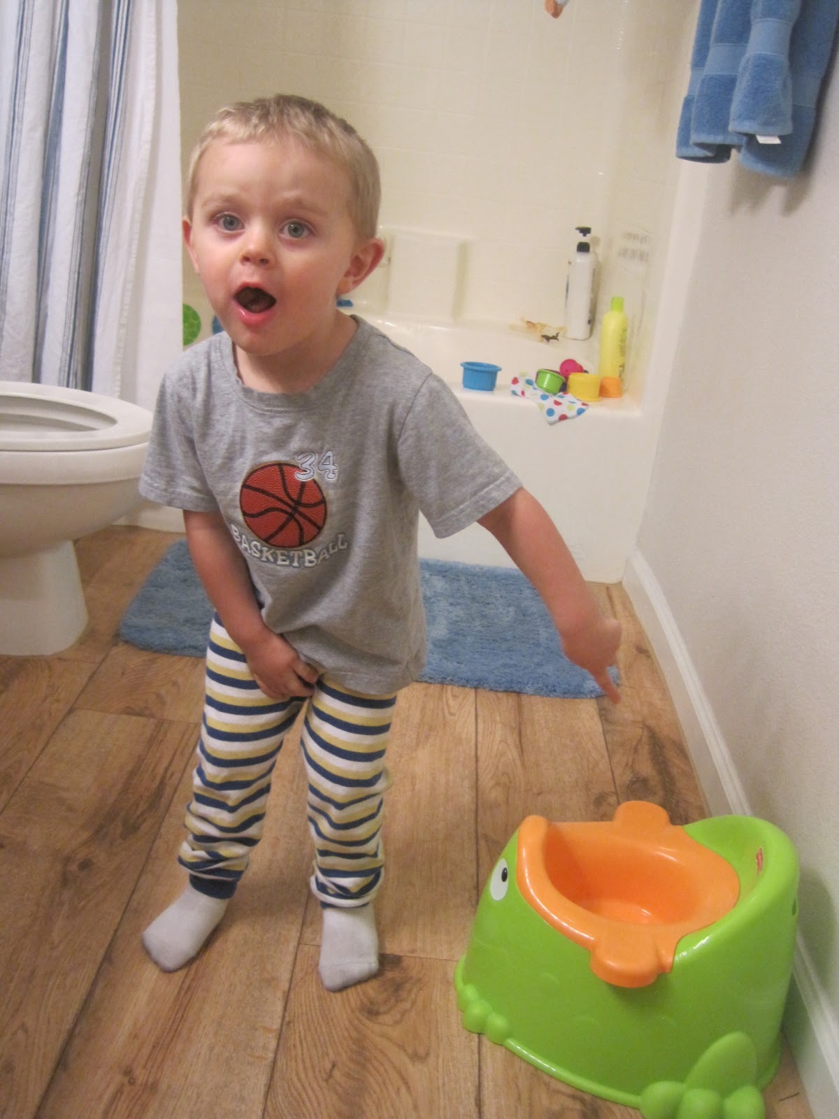 Christiansen Crew Going Potty Rocks