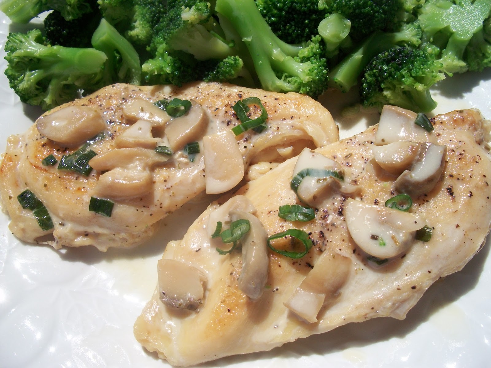 Creamed Chicken And Mushrooms Recipe