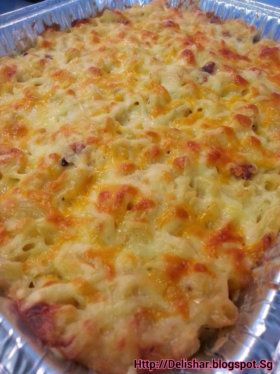 3 Cheese Loaded Mac & Cheese Casserole - Delishar | Singapore Cooking ...