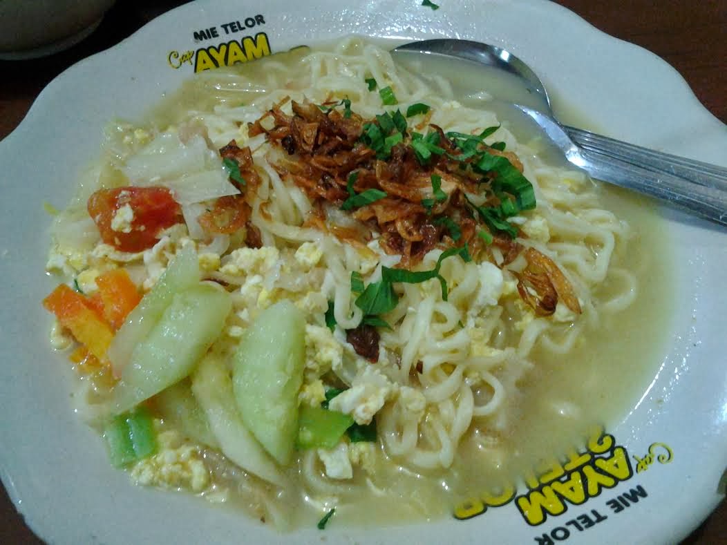 Inspirasikukeni Bakmi rebus mbah Surip rasa orisinal (**)