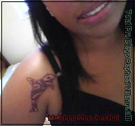 Tatuagem em Homenagem ao D .R.V '' Mr,Thug''