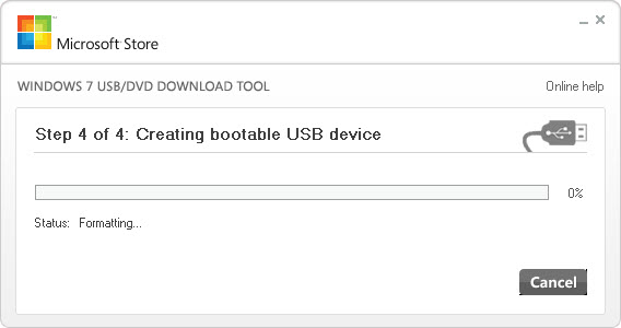 create a bootable usb drive windows 7 64 bit
