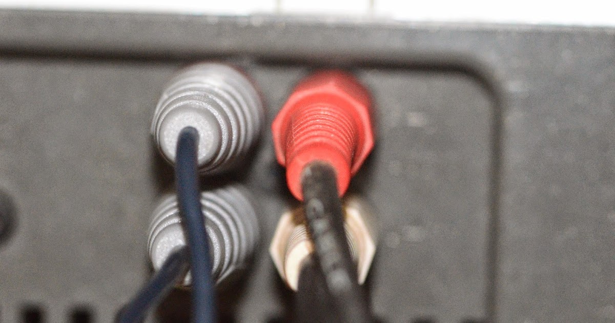 Digitizing Vinyl 04 Connecting amplifier to computer