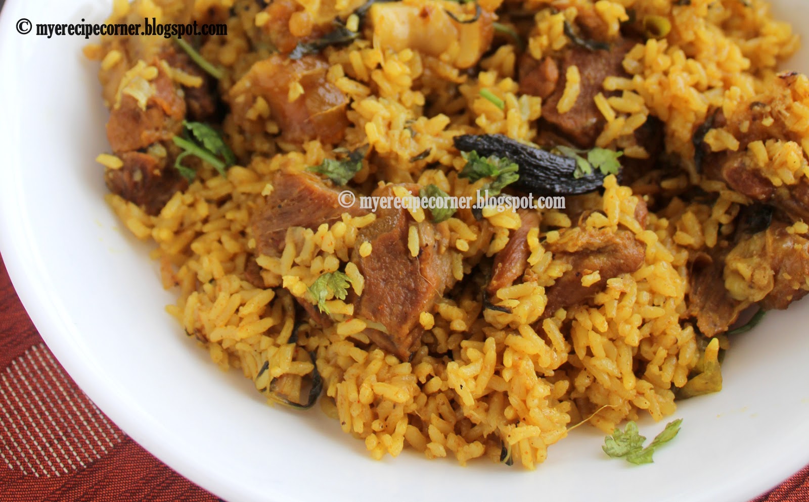 Mye's Kitchen Dindigul Thalapakatti Biryani / Thalapakattu Mutton