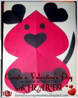Valentines Day Dog Craft