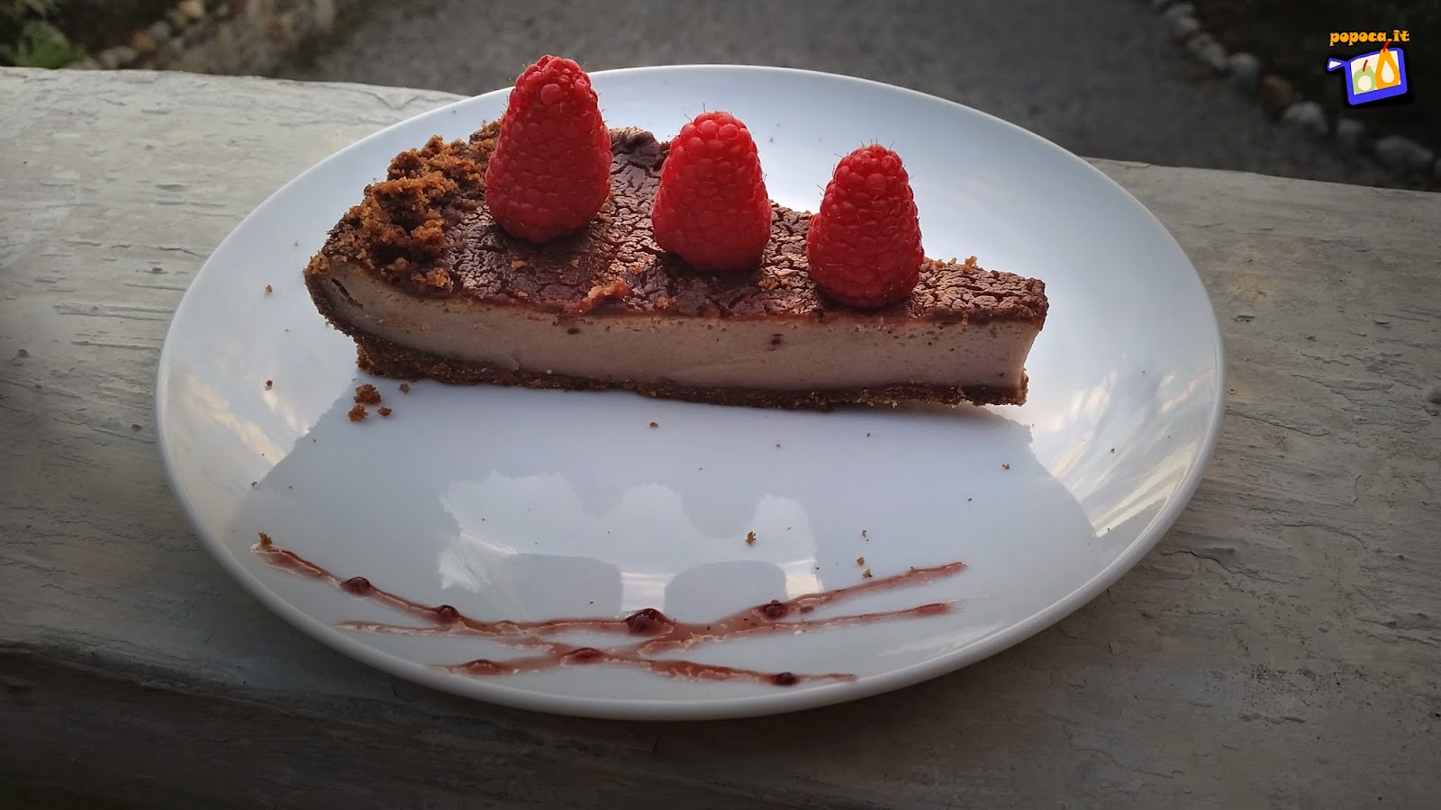 Pommes, poires et casserole Alexander Brandy Cheescake