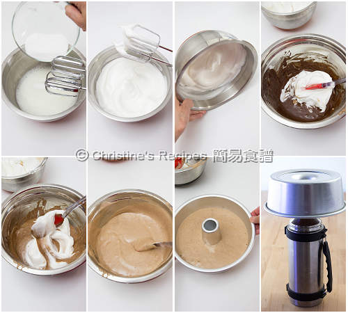 Chocolate Chiffon Cake Procedures02