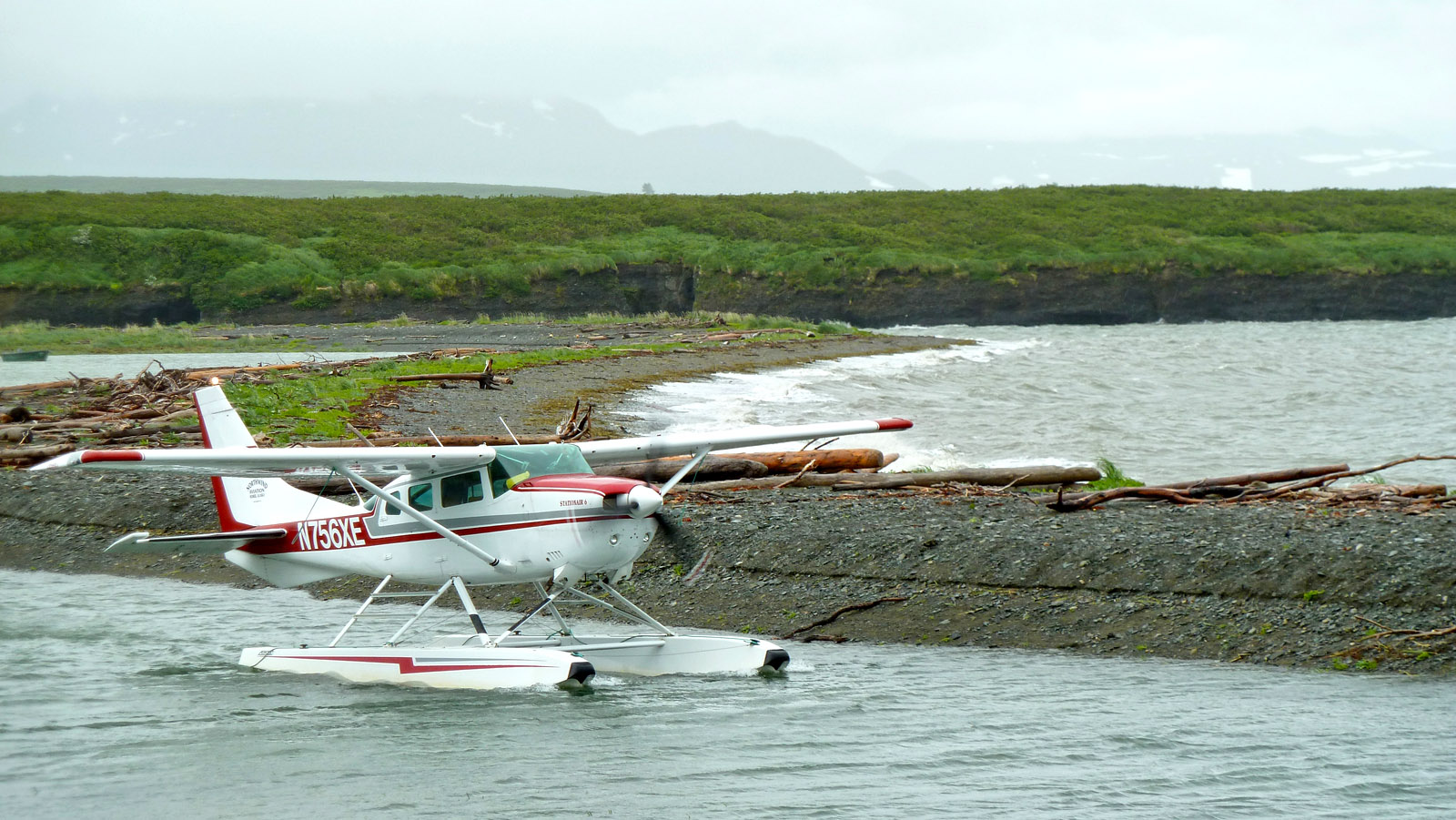 Franz The Northernmost Bavarian Bär Watching an den McNeil River Falls
