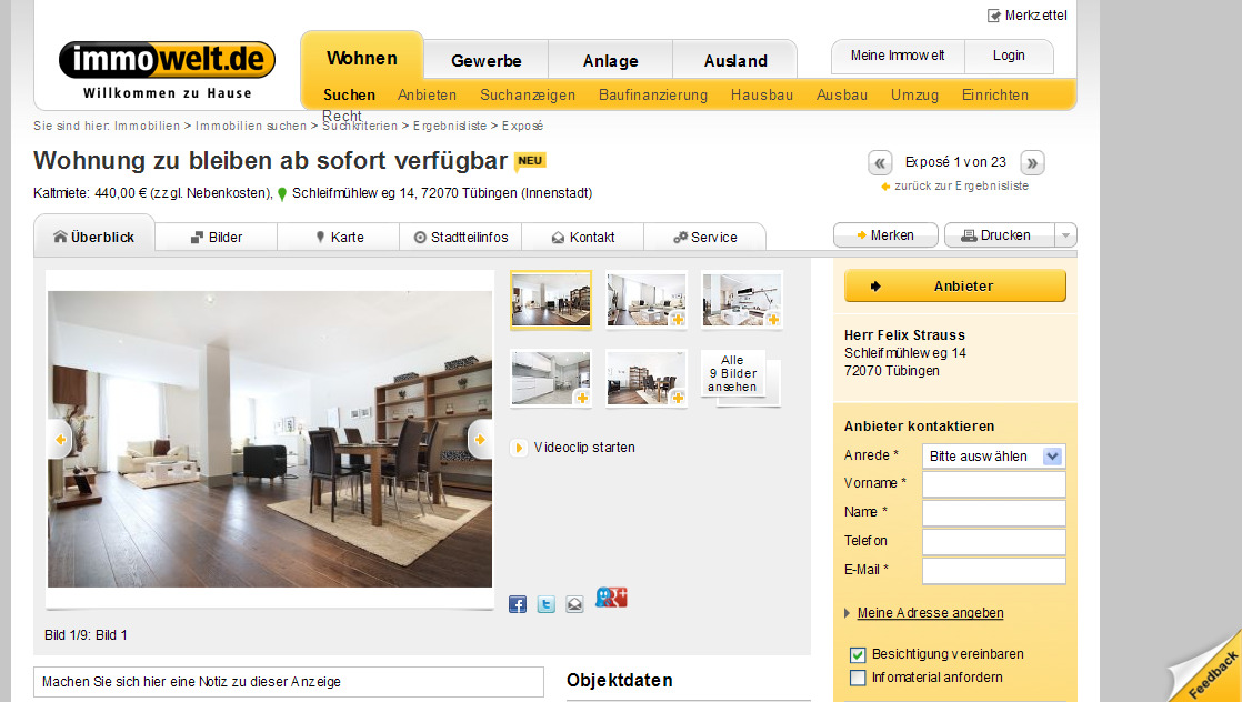 Schramberg Altgemeinde Teilort Detailseite Leo Bw