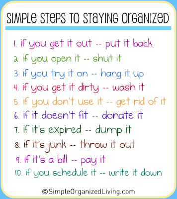Organized Resolutions: Getting Organized | OrganizingMadeFun.com