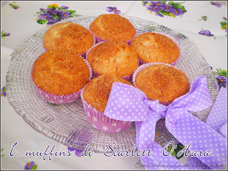I muffins di Scarlett O'Hara per 
