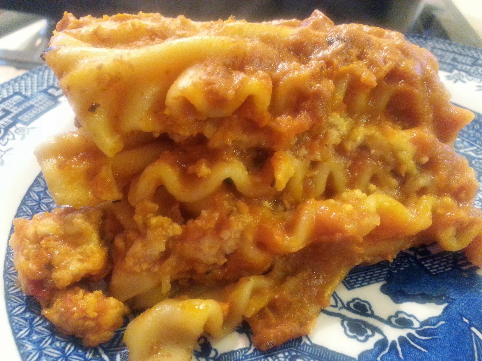 SuperCaliEthnicFreshFlair Easy Lasagna (No PreCooking the noodles)