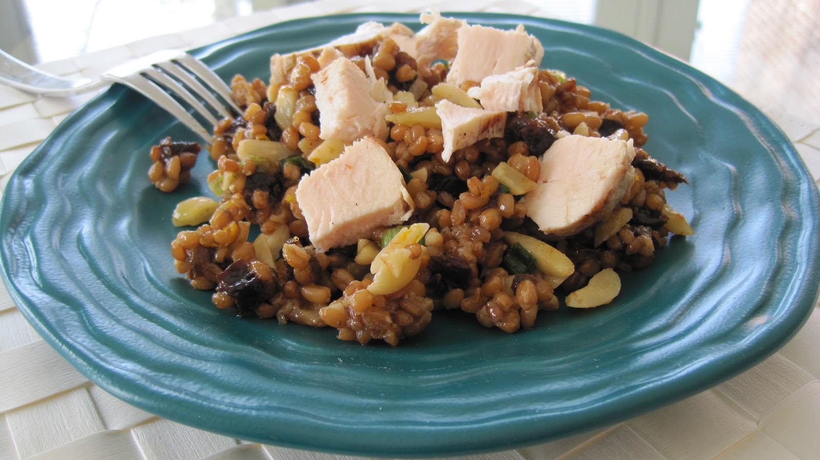 Part 2 Orange Glazed Chicken with Wheat Berry Salad At Home with