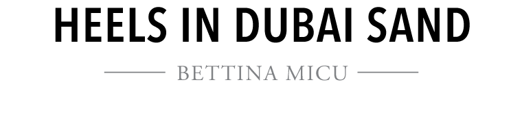 HEELS IN DUBAI SAND