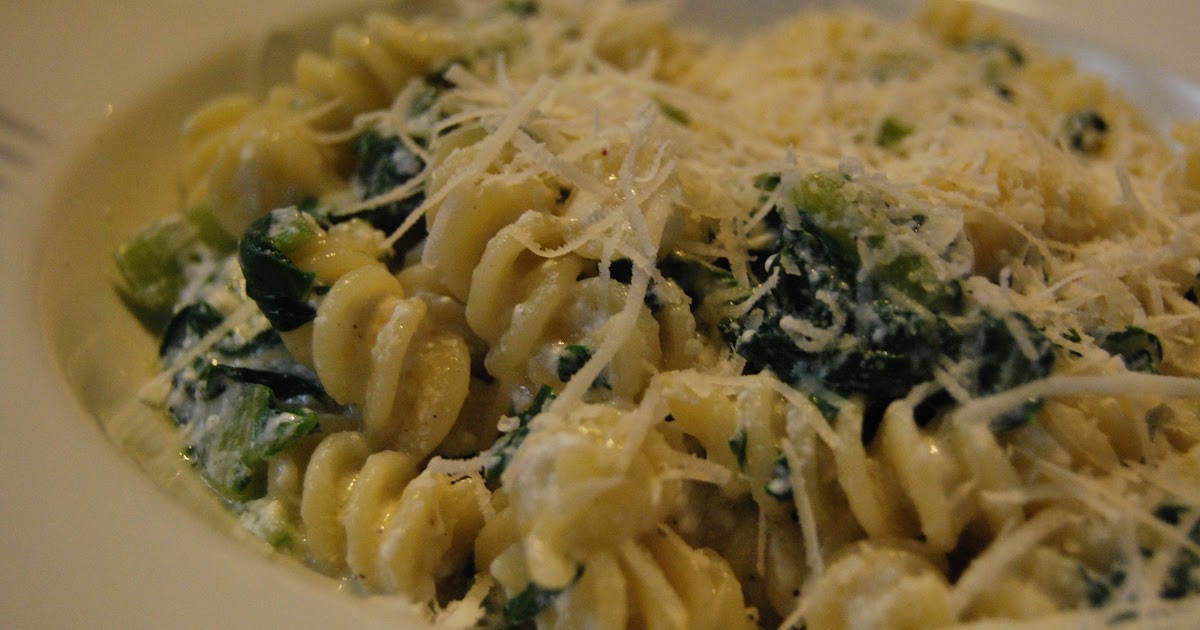 Pasta Ricotta Bietola E Parmigiano