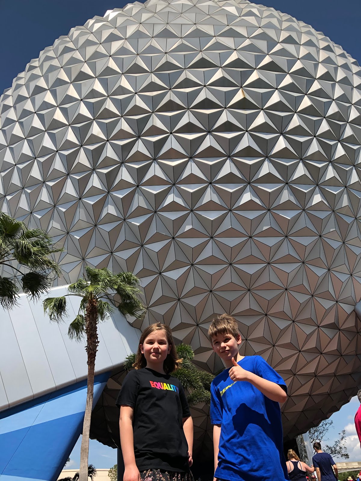 Kids in Epcot