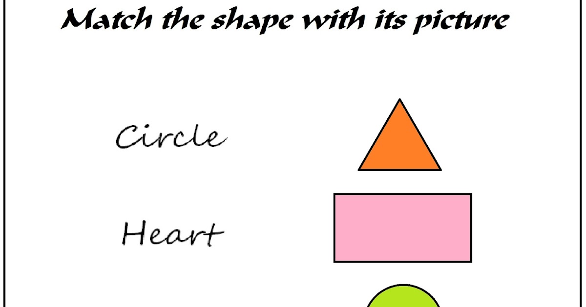ACTIVIDAD DE INGLÉS MATCH THE SHAPES WEB PEDAGÓGICA PRIMARIA